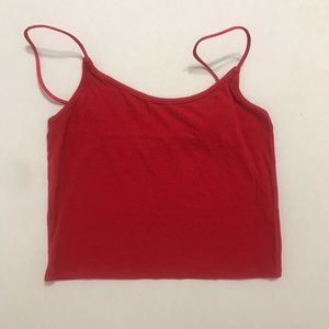 PacSun basic red tank